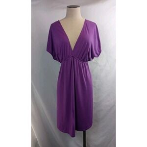 Vintage Faded Glory T Shirt Dress Women's Size XL (‎ 16-18 ) Purple Shirt Dress